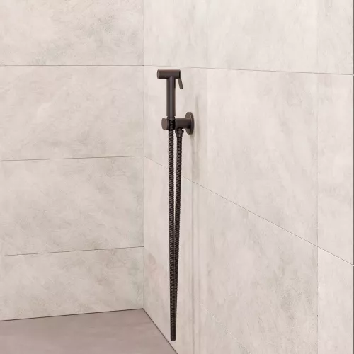 Гигиенический душ со смесителем RGW SP-213Gr, Выбрать цвет: Оружейная сталь, изображение 4