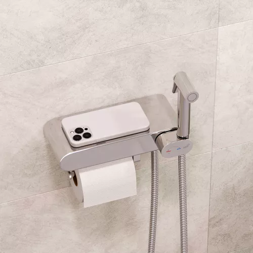 Гигиенический душ со смесителем RGW SP-222, Выбрать цвет: Хром, изображение 5