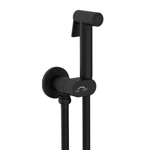 Гигиенический душ со смесителем RGW SP-210B, Выбрать цвет: Черный, изображение 6