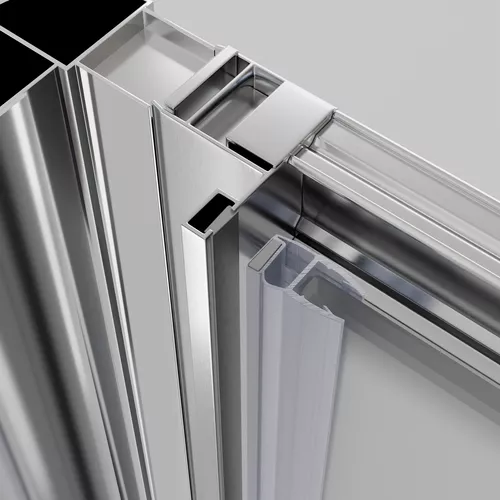 Душевой уголок RGW PA-045 матовое/хром, Цвет стекла: матовое, Цвет профиля: Хром, Выбрать размер: 100х80, изображение 7