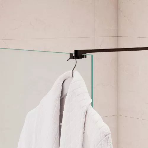 Душевая перегородка RGW WA-210 матовое стекло, Цвет стекла: матовое, Цвет профиля: Хром, Выбрать размер: 70, изображение 8