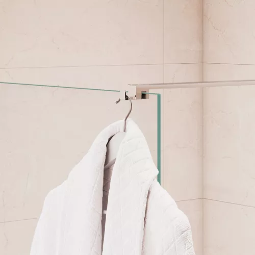 Душевая перегородка RGW WA-210 прозрачное стекло, Цвет стекла: прозрачное, Цвет профиля: Хром, Выбрать размер: 70, изображение 8