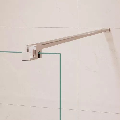 Душевая перегородка RGW WA-210 прозрачное стекло, Цвет стекла: прозрачное, Цвет профиля: Хром, Выбрать размер: 70, изображение 7