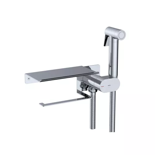 Гигиенический душ со смесителем RGW SP-221, Выбрать цвет: Хром, изображение 5