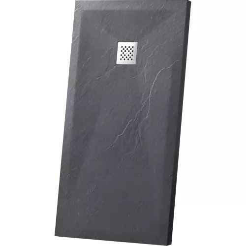 Душевой поддон прямоугольный STONE TRAY-G, Выбрать цвет: серый, Выбрать размер: 800x1000, изображение 2