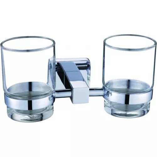 Стакан двойной стекло Ceramalux QUADRO 61903