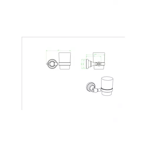 Стакан Стекло Ceramalux ELEGANCE 95802, изображение 2