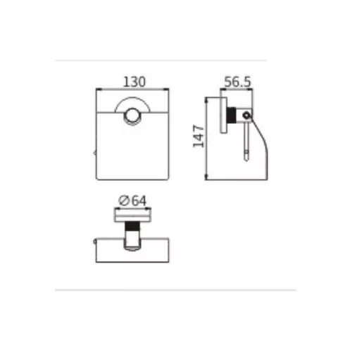Бумагодержатель Ceramalux ANTICA 61207-1, изображение 2