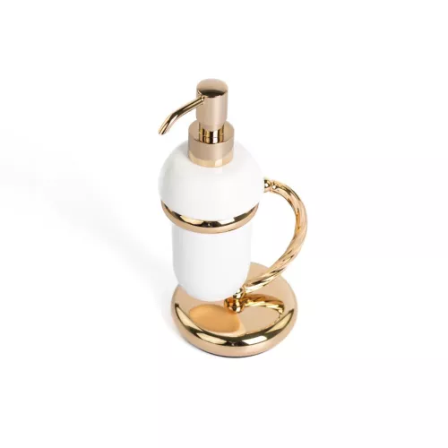 Stil Haus Giunone  настольный керамический дозатор   золото, изображение 2