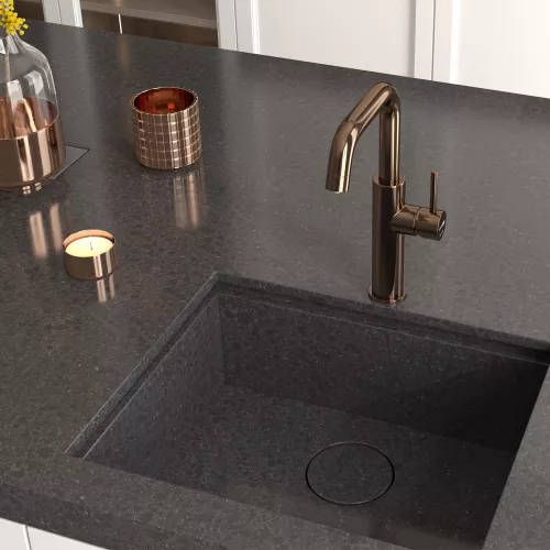 WasserKRAFT A8597 Смеситель для кухни с подключением к фильтру, Выбрать цвет: Розовое золото, изображение 3