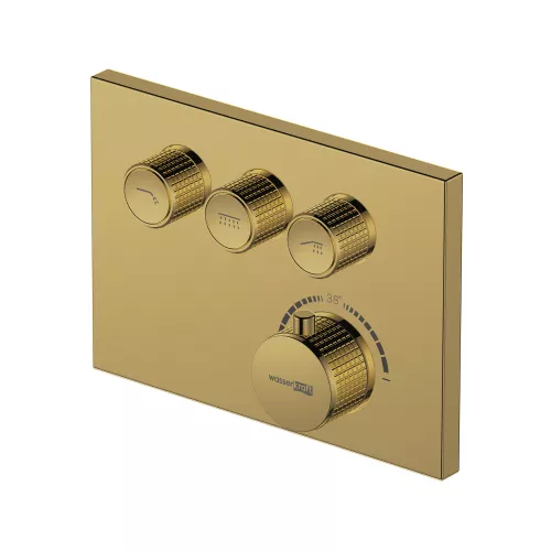 WasserKRAFT Sauer 7158 Thermo Термостатический смеситель для ванны и душа, изображение 3