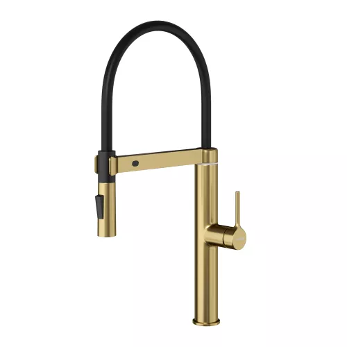 WasserKRAFT A8887 Смеситель для кухни сенсорный, Выбрать цвет: Золото матовое, изображение 3