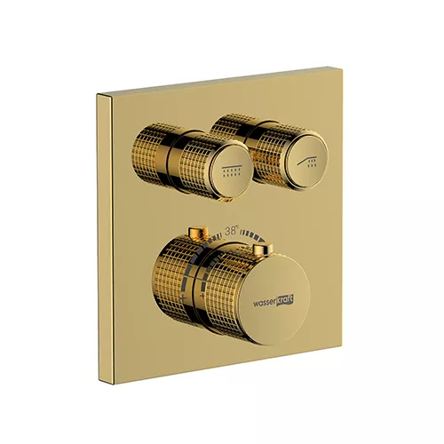 WasserKRAFT Sauer 7148 Thermo Термостатический смеситель для ванны и душа, изображение 3