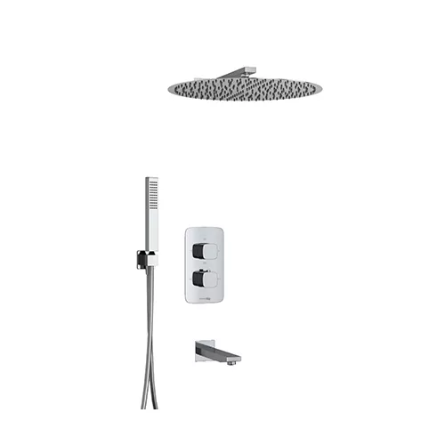 Встраиваемый комплект для ванны WasserKRAFT A178644 Thermo с верхней насадкой, лейкой и изливом