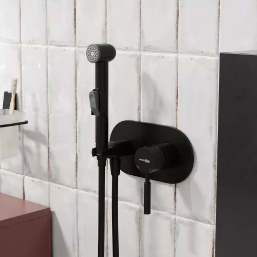 WasserKRAFT Gollach 3338 Встраиваемый смеситель для душа с гигиенической лейкой, изображение 2