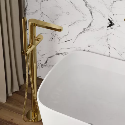 WasserKRAFT Ems 7621 Смеситель напольный для ванны, изображение 2