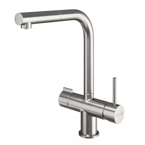 WasserKRAFT A8927 Смеситель для кухни под фильтр, Выбрать цвет: Никель