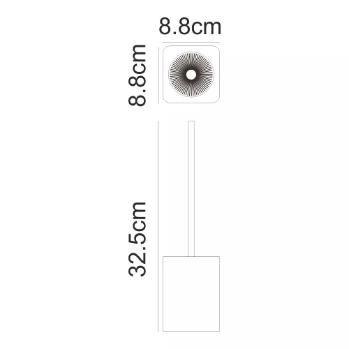 WasserKRAFT Paar K-4227 Щетка для унитаза напольная, изображение 3