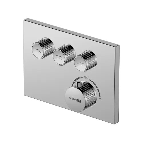 WasserKRAFT Dinkel 5858 Thermo Термостатический смеситель для ванны и душа, изображение 3