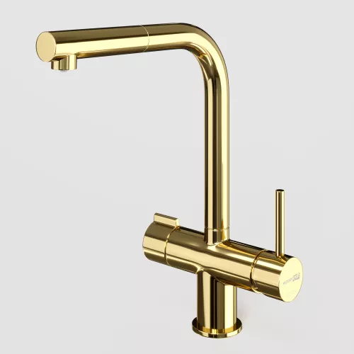 WasserKRAFT A8977 Смеситель для кухни под фильтр, Выбрать цвет: Золото, изображение 2