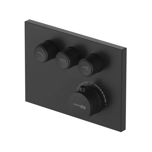 WasserKRAFT Elbe 7458 Thermo Термостатический смеситель для ванны и душа, изображение 3