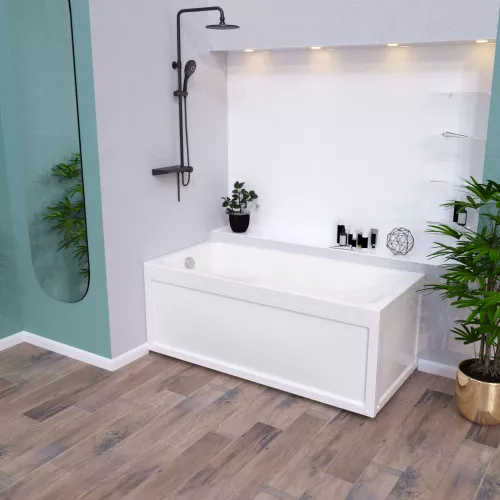 Ванна акриловая Radomir Дижон 170х70 с фронт.панелью, изображение 5