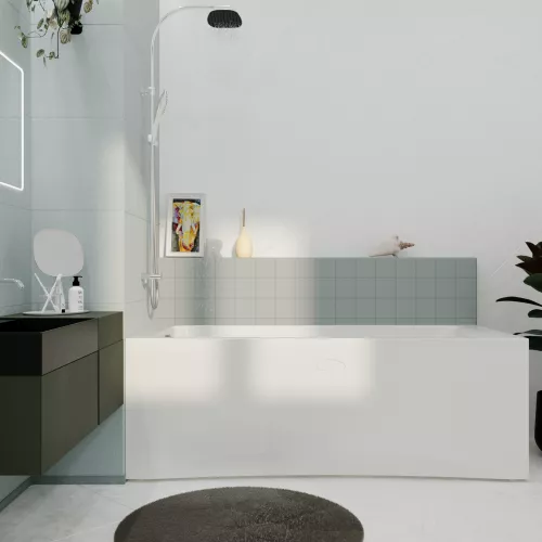 Ванна акриловая Radomir  Агата с фронт.панелью, Выбрать размер: 175х75, изображение 5