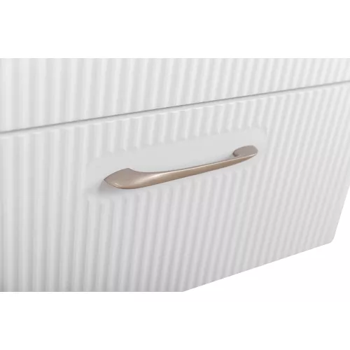 Тумба с раковиной подвесная BelBagno DUE Белый металлик, Выбрать цвет: Белый металлик, Выбрать размер: 50, изображение 9