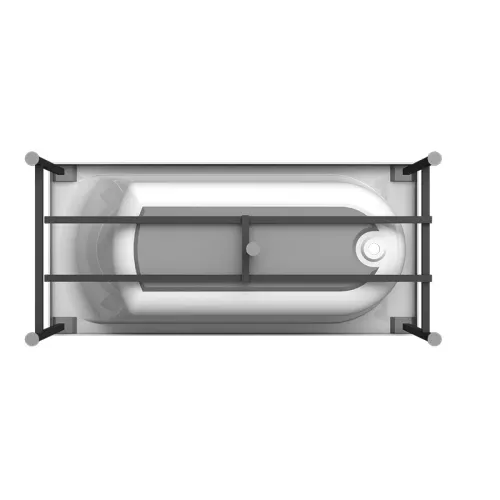 Ванна акриловая  Radomir Николь 180х80 с фронт.панелью, изображение 12