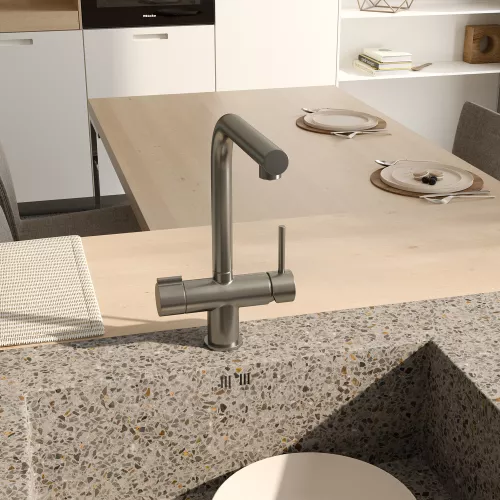 WasserKRAFT A8927 Смеситель для кухни под фильтр, Выбрать цвет: Никель, изображение 3