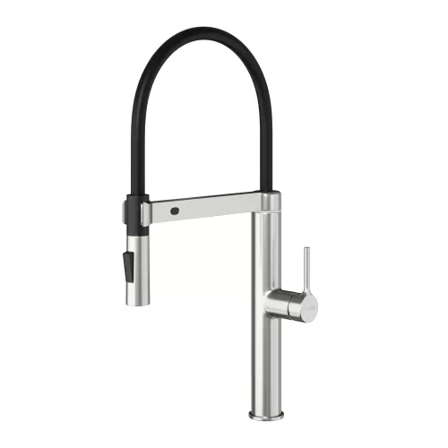 WasserKRAFT A8827 Смеситель для кухни сенсорный, Выбрать цвет: Никель, изображение 3