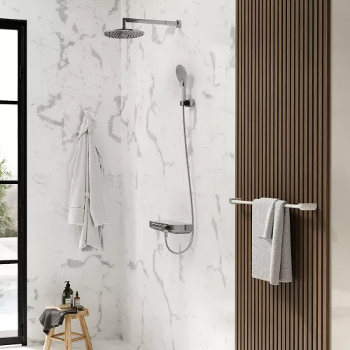 WasserKRAFT Mindel 8599 Thermo Термостатический смеситель без лейки для ванны и душа, изображение 3