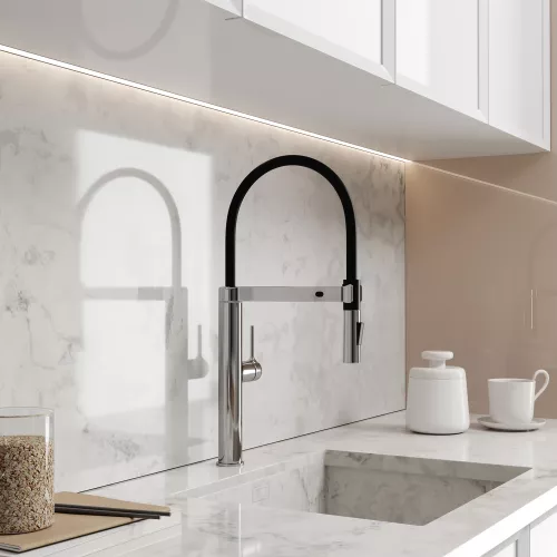 WasserKRAFT A8817 Смеситель для кухни сенсорный, Выбрать цвет: Хром, изображение 2