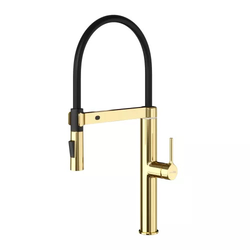 WasserKRAFT A8877 Смеситель для кухни сенсорный, Выбрать цвет: Золото, изображение 3