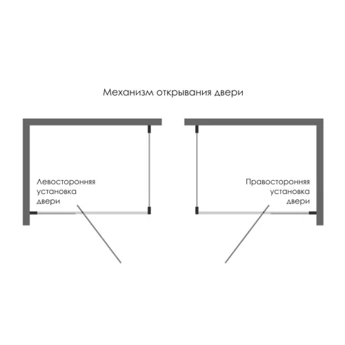 Душевой уголок прямоугольный WasserKRAFT Berkel пристенный, Монтаж: Пристенный, Выбрать размер: 80х120, изображение 13