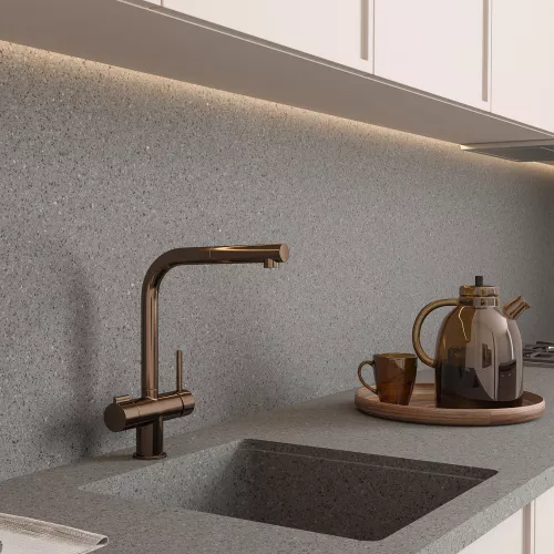 WasserKRAFT A8997 Смеситель для кухни под фильтр, Выбрать цвет: Розовое золото, изображение 3