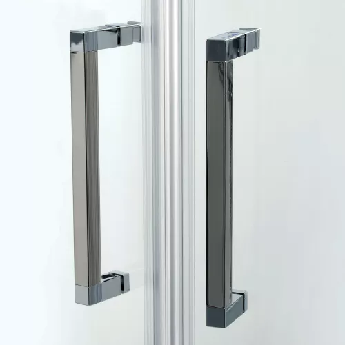 Душевой уголок полукруглый WasserKRAFT Main, Цвет стекла: прозрачное, Цвет профиля: Хром, Выбрать размер: 90х90, изображение 5