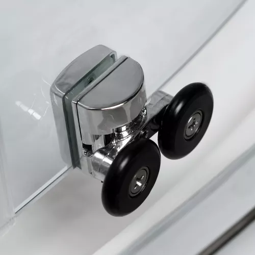 Душевой уголок полукруглый WasserKRAFT Main, Цвет стекла: прозрачное, Цвет профиля: Хром, Выбрать размер: 90х90, изображение 7