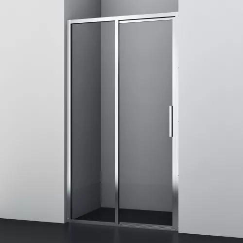 Душевая дверь WasserKRAFT Lopau 32S05L/R, Цвет стекла: прозрачное, Цвет профиля: Хром, Выбрать размер: 120, Ориентация: левая, изображение 5