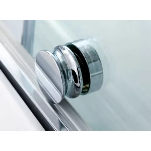 Душевая кабина с паром и гидромассажем квадратная Bandhours BETA L/R, Цвет стекла: прозрачное, Высота поддона: 15, Цвет профиля: Хром, Тип поддона: Низкий, Выбрать размер: 90x90, Ориентация: левая, изображение 5