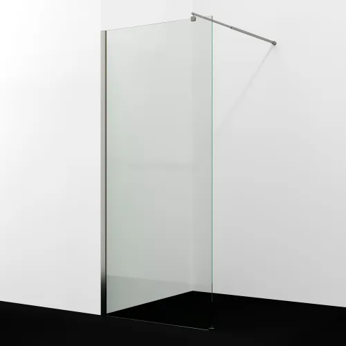 Душевая перегородка WasserKRAFT Rur 30W BN прозрачное/никель, Цвет стекла: прозрачное, Цвет профиля: Серый, Цвет профиля (вариация): Никель, Выбрать размер: 120, изображение 2