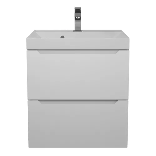 Тумба подвесная Uperwood Tanos белая матовая, Выбрать цвет: Белый матовый, Выбрать размер: 50, изображение 8