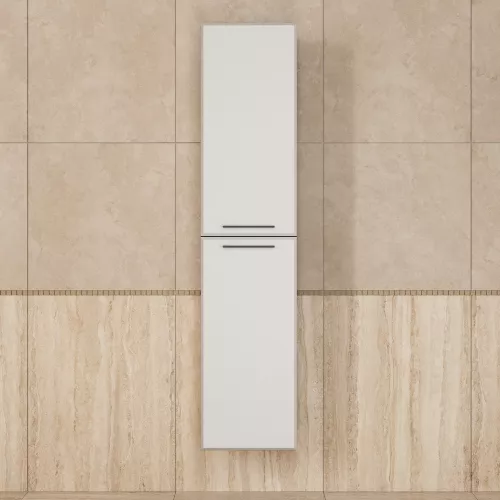 Шкаф-пенал Uperwood Foster NEW 36х160 см, белый, Выбрать цвет: Белый матовый