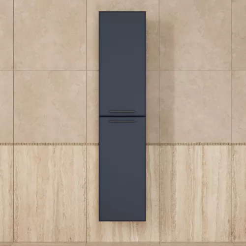 Шкаф-пенал  Uperwood Foster NEW 36х160 см, черный, Выбрать цвет: Черный матовый