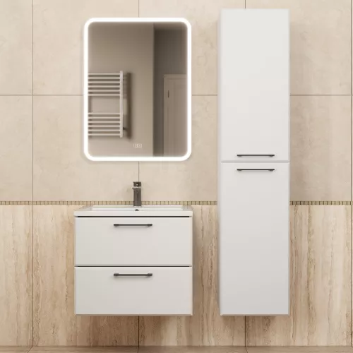 Шкаф-пенал Uperwood Foster NEW 36х160 см, белый, Выбрать цвет: Белый матовый, изображение 3