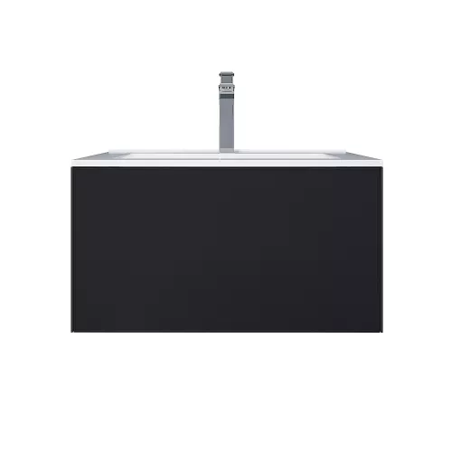 Тумба подвесная  Uperwood Parma Premium, черная, Выбрать цвет: Черный матовый, Выбрать размер: 65, изображение 6