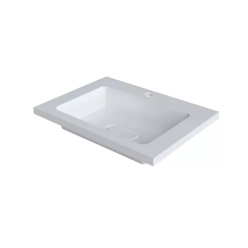 Раковина для ванной Uperwood Modul 62х45х12 см, белая глянцевая