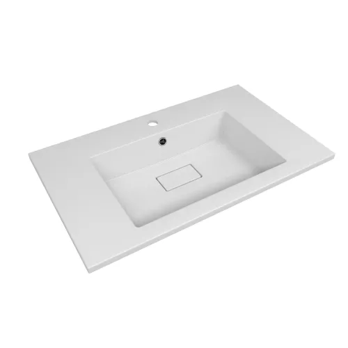 Раковина для ванной Uperwood May 80х48х14,2 см, белая глянцевая