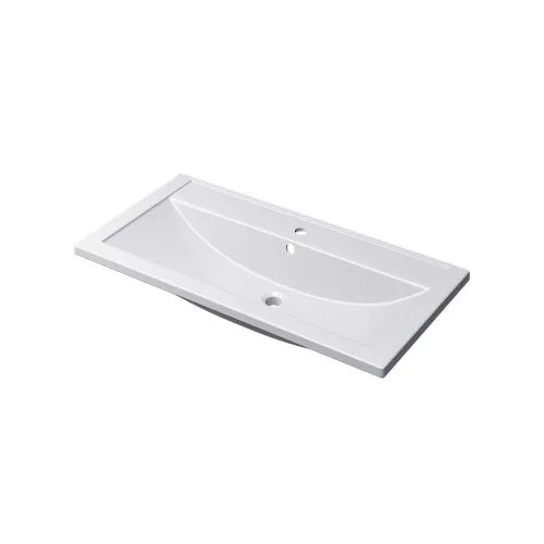 Раковина для ванной Uperwood Foster 90 см, белая глянцевая