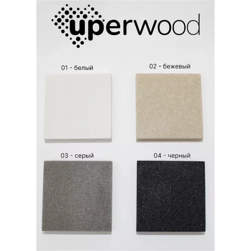 Кухонная мойка кварцевая Uperwood Quartz PremiumUPD-05-02, прямоугольная двухсекционная, бежевая, Выбрать цвет: Бежевый, изображение 3